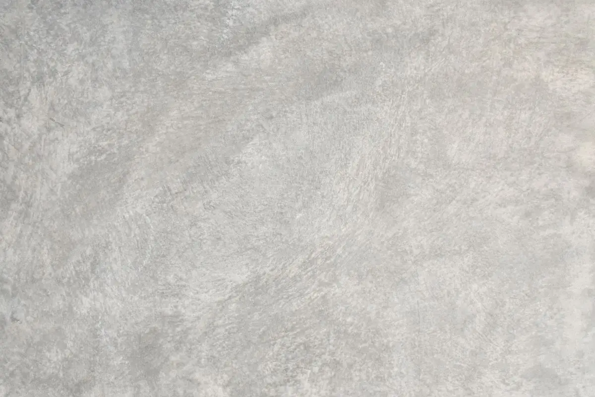 Close-up of a finished concrete surface showing its texture
